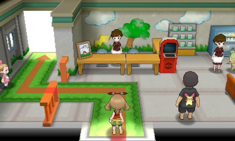 The backdoor that leads to the Safari Zone is up ahead / Pokémon Omega Ruby and Alpha Sapphire
