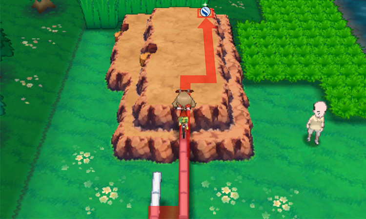 The location of the Absolite / Pokémon Omega Ruby and Alpha Sapphire