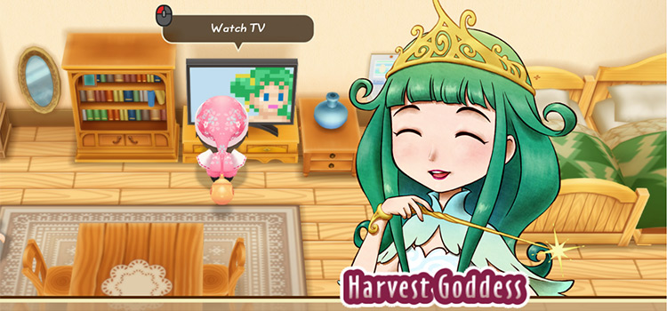 Watching the Harvest Goddess Game Show in SoS:FoMT