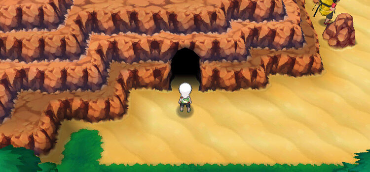 Going into Granite Cave to find Steven in Pokémon Omega Ruby