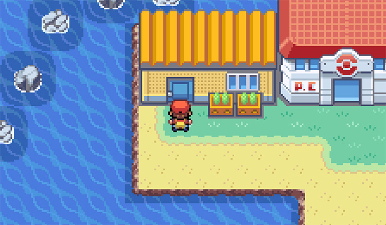 Outside of the Fisherman’s House / Pokemon FRLG
