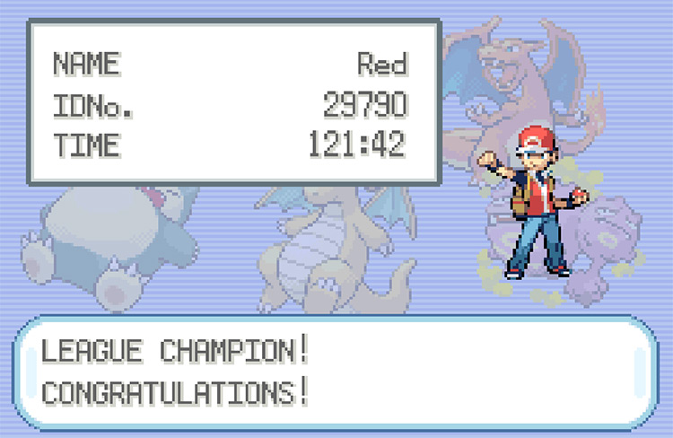 A summary of my Pokémon journey after “beating” Pokémon FireRed / Pokemon FRLG