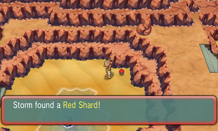 Obtaining a Red Shard / Pokémon Omega Ruby and Alpha Sapphire