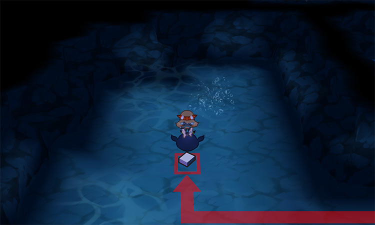 The Blue Shard’s exact location on Route 126 / Pokémon Omega Ruby and Alpha Sapphire