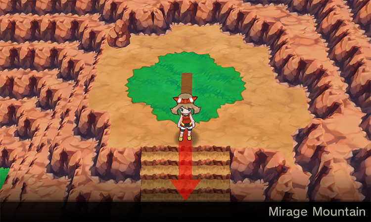 Mirage Mountain / Pokémon Omega Ruby and Alpha Sapphire