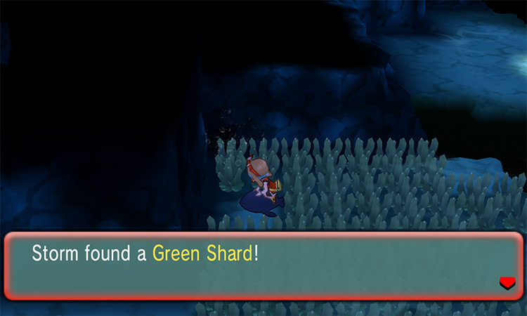 Obtaining a Green Shard / Pokémon Omega Ruby and Alpha Sapphire