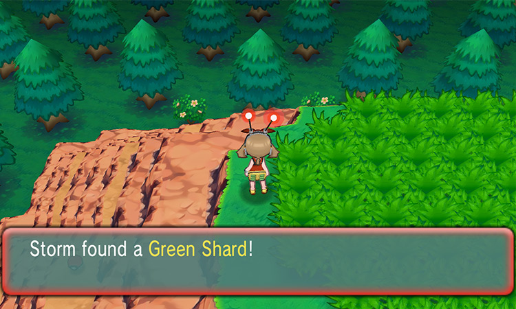 Finding a Green Shard with the Dowsing Machine / Pokémon Omega Ruby and Alpha Sapphire