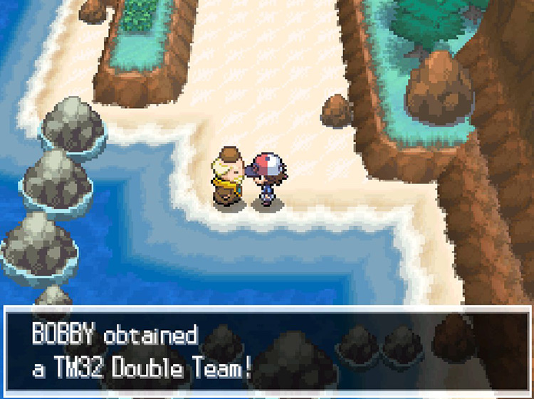 Getting TM32 Double Team from Sage Rood. / Pokémon Black and White