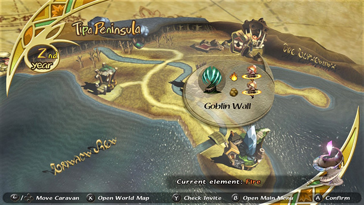 Location of Goblin Wall on the world map / FFCC Remastered