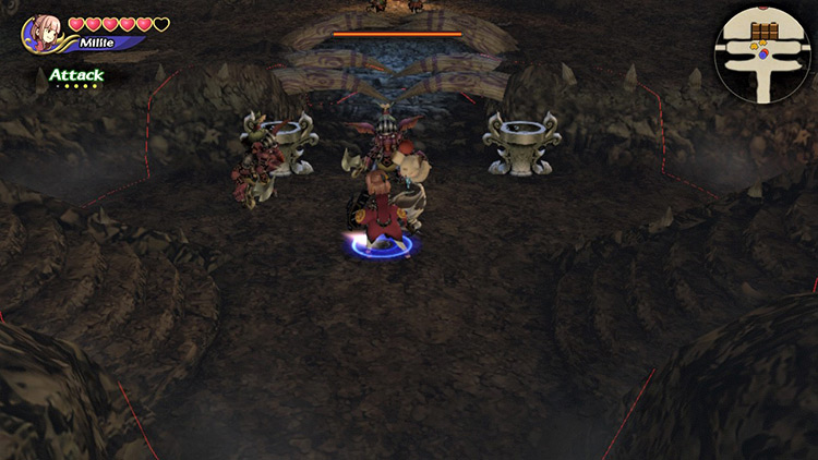 Two altars and the Goblins carrying the keys to them / FFCC Remastered