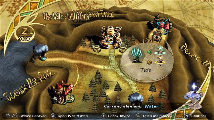Location of Tida in world map / FFCC Remastered