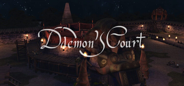 Daemons Court Postcard Screenshot in FFCC Remastered