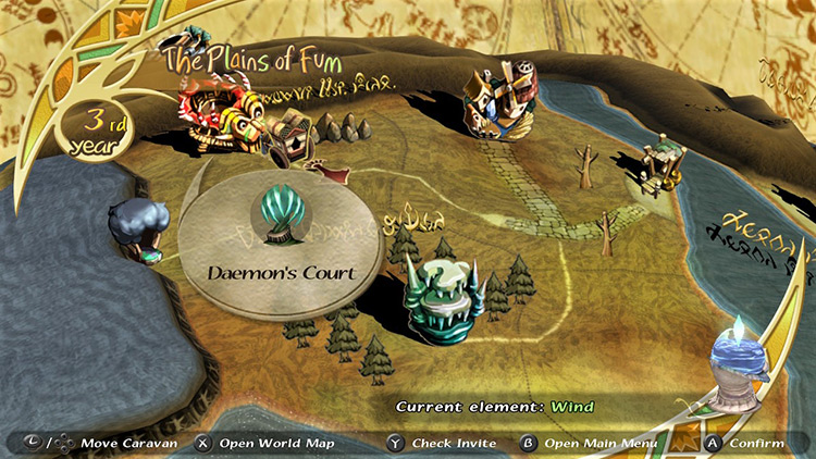 Location of Daemon’s Court in world map / FFCC Remastered