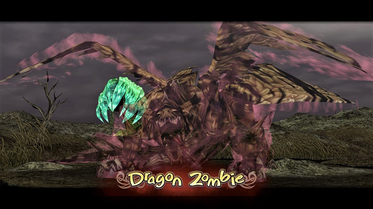 Dragon Zombie makes an entrance / FFCC Remastered