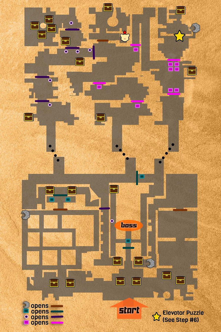Map of Rebena Te Ra / FFCC Remastered