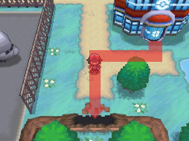 Head south to access Chargestone Cave. / Pokémon Black and White