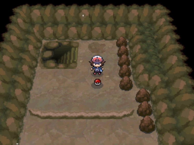 TM02 Dragon Claw’s location in Victory Road. / Pokémon Black and White