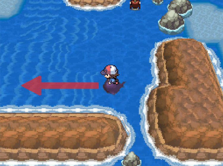 Surf onto the last current. / Pokémon Black and White