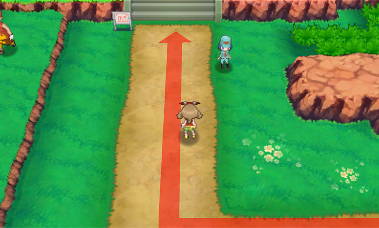 The base of Mt. Chimney / Pokémon Omega Ruby and Alpha Sapphire