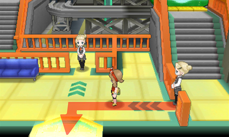 Exiting the Cable Car station / Pokémon Omega Ruby and Alpha Sapphire