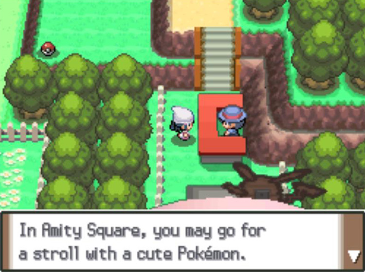 Checking in at the front desk with a cute Pokémon / Pokémon Platinum