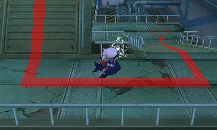 The control room in Sea Mauville. / Pokémon Omega Ruby and Alpha Sapphire