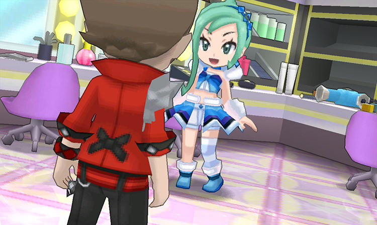 Obtaining the Contest Costume from Lisia. / Pokémon Omega Ruby and Alpha Sapphire
