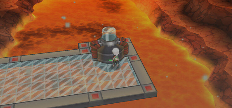 Standing on Mt Chimney volcano in Omega Ruby