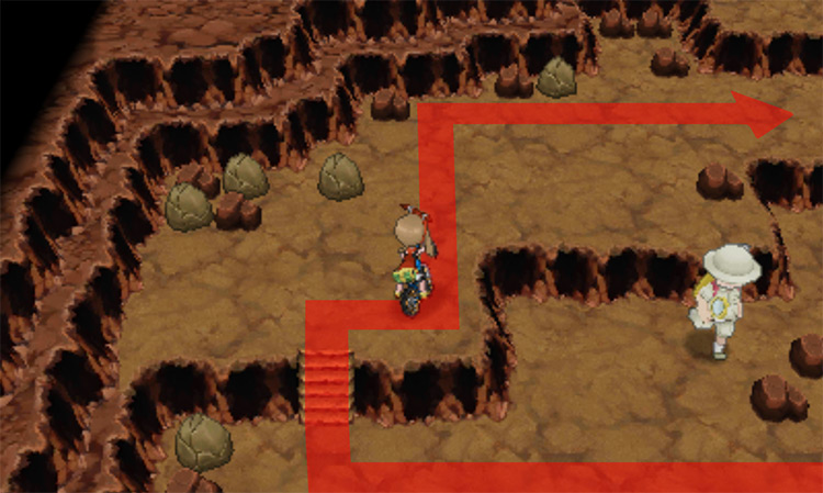 Heading deeper inside Granite Cave / Pokémon Omega Ruby and Alpha Sapphire