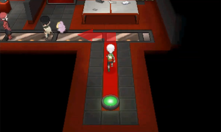 Inside Magma Leader Maxie’s quarters / Pokémon Omega Ruby and Alpha Sapphire
