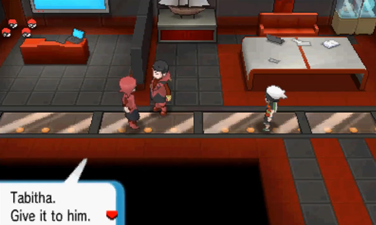 Getting the Cameruptite from Maxie in Omega Ruby / Pokémon Omega Ruby and Alpha Sapphire