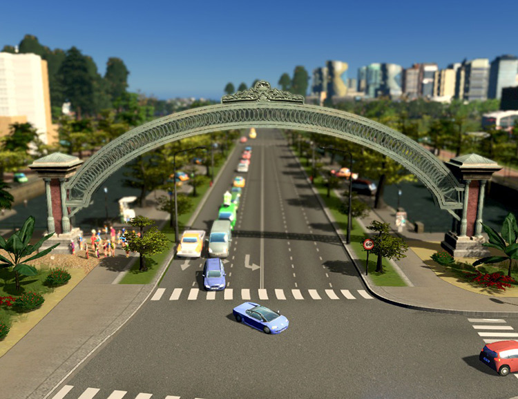 The City Arch / Cities: Skylines