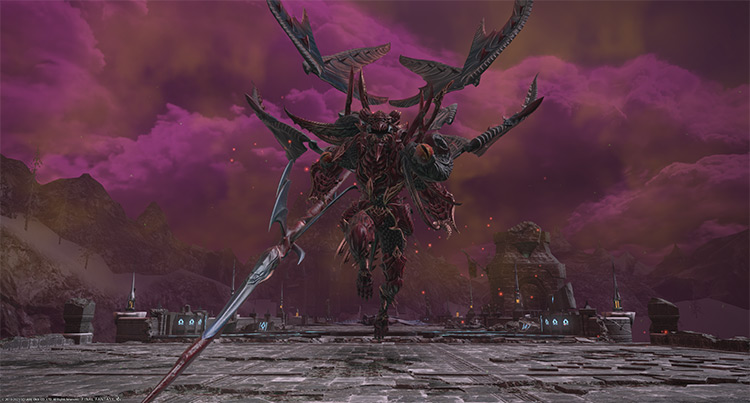 Estinien and Nidhogg merged into one / Final Fantasy XIV