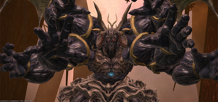 Sephirot Boss in Containment Bay S1T7 (FFXIV)