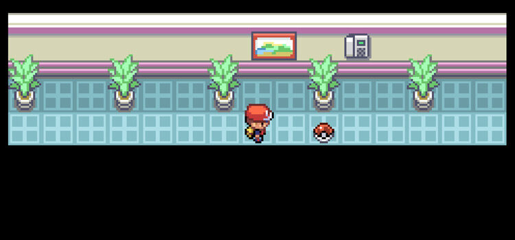 Location of the Card Key on the 5th floor of Silph Co. (FireRed)