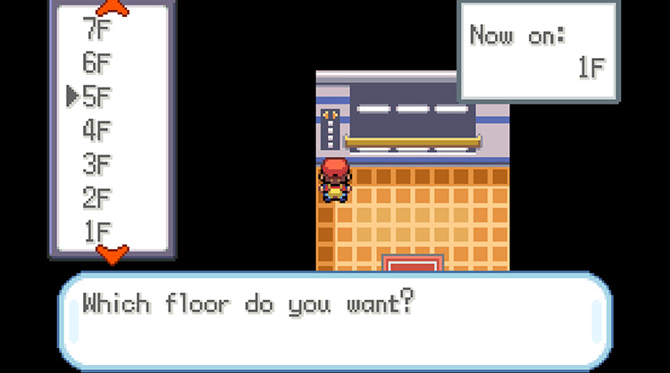 Taking the Elevator to the Fifth Floor / Pokémon FireRed & LeafGreen