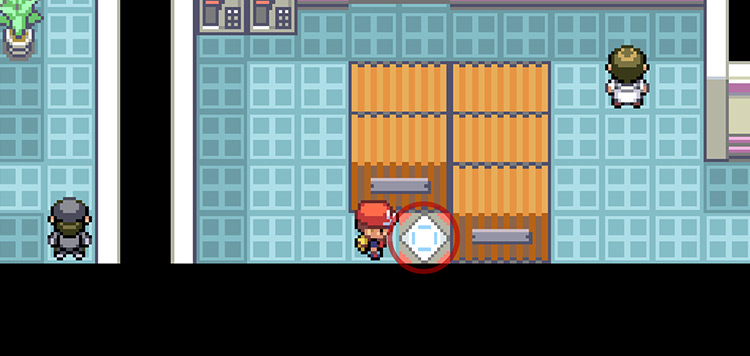 Taking the Teleport Pad back to the Fifth Floor, to get the Card Key / Pokémon FireRed & LeafGreen