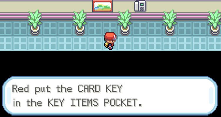 Picking up the Card Key / Pokémon FireRed & LeafGreen