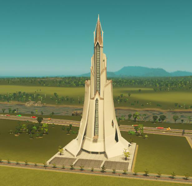 The Cathedral of Plenitude / Cities: Skylines