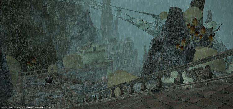 Outside the Lost City of Amdapor (Hard) in FFXIV