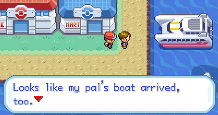 Boarding the Ferry to One Island with Bill / Pokémon FRLG