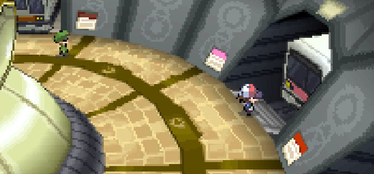 Battle Subway area in Pokémon Black