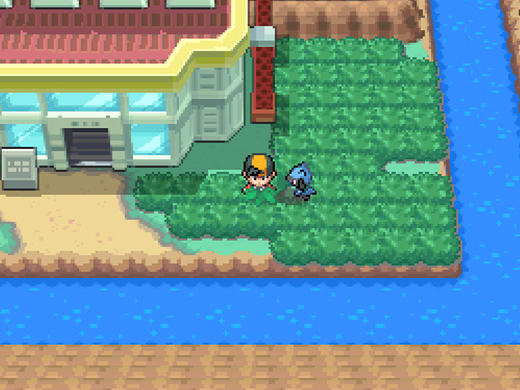 The Kanto Power Plant, right next to the river / Pokémon HGSS