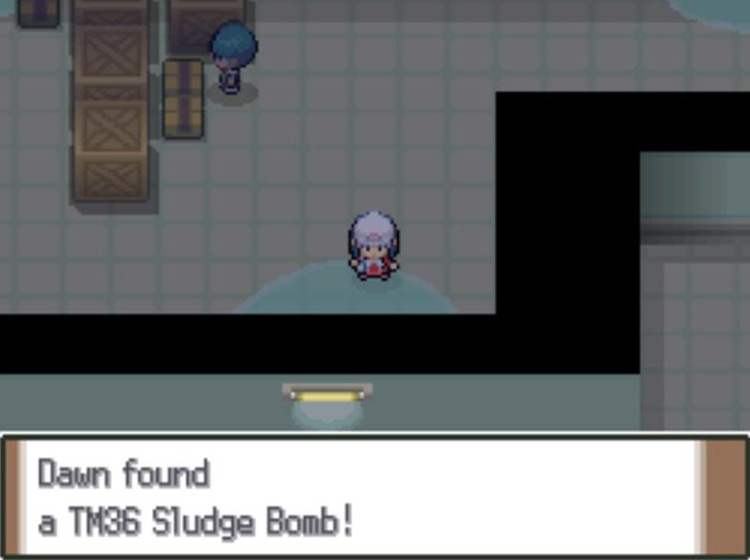 Obtaining TM36 Sludge Bomb from the Galactic HQ / Pokémon Platinum