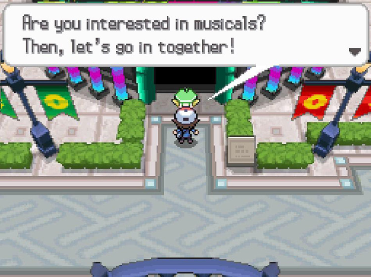 Bianca will ask to go into the Musical Theater together. / Pokemon BW