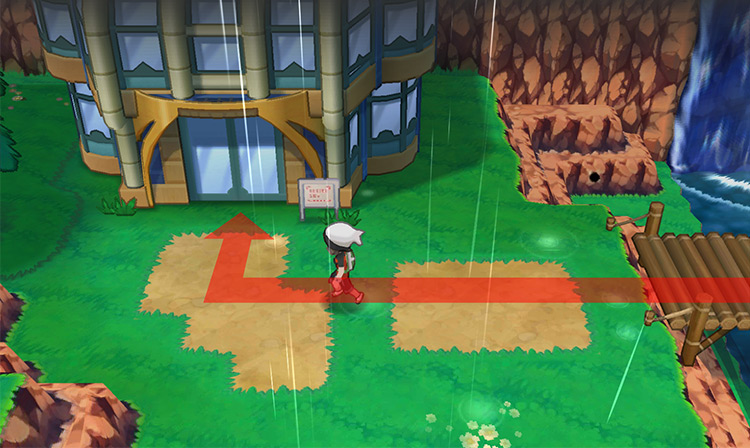 The Weather Institute. / Pokémon Omega Ruby and Alpha Sapphire