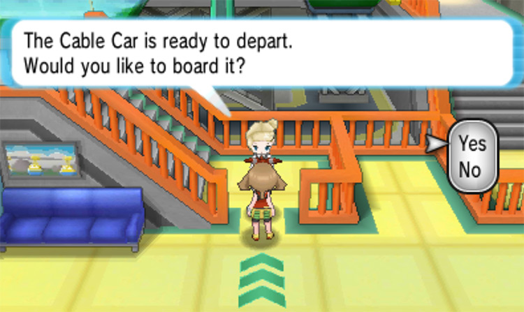 Boarding the Cable Car / Pokemon ORAS