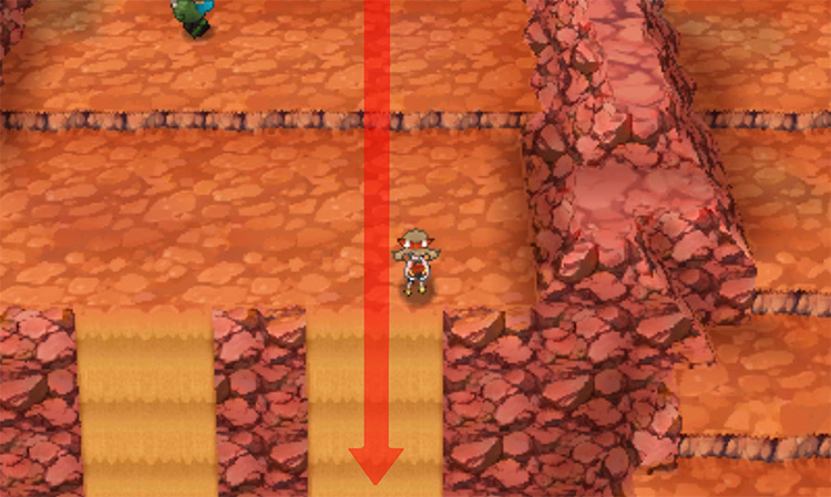 The last slope you need to go down on / Pokemon ORAS
