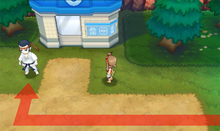 The location of TM75 Swords Dance / Pokemon ORAS