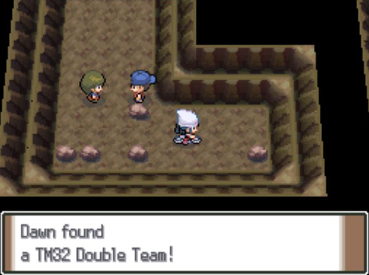 Obtaining TM32 Double Team in Wayward Cave / Pokémon Platinum